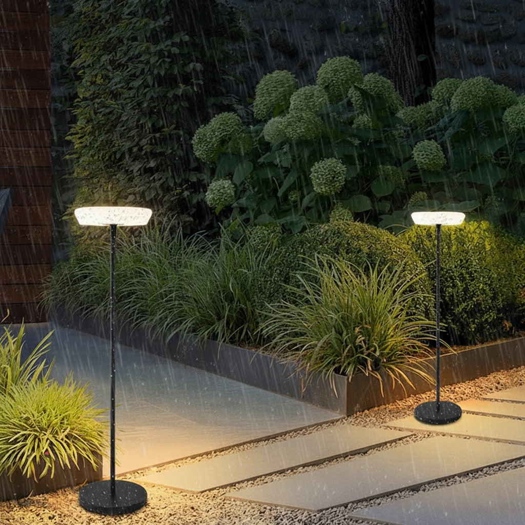 Outdoor Solar Floor Lamp | 4400mAh Rechargeable, IP54 Waterproof, USB-C | Garden, Lawn & Pool Lighting